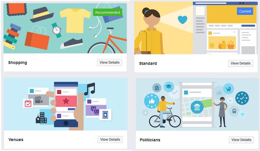 Facebook Page Templates